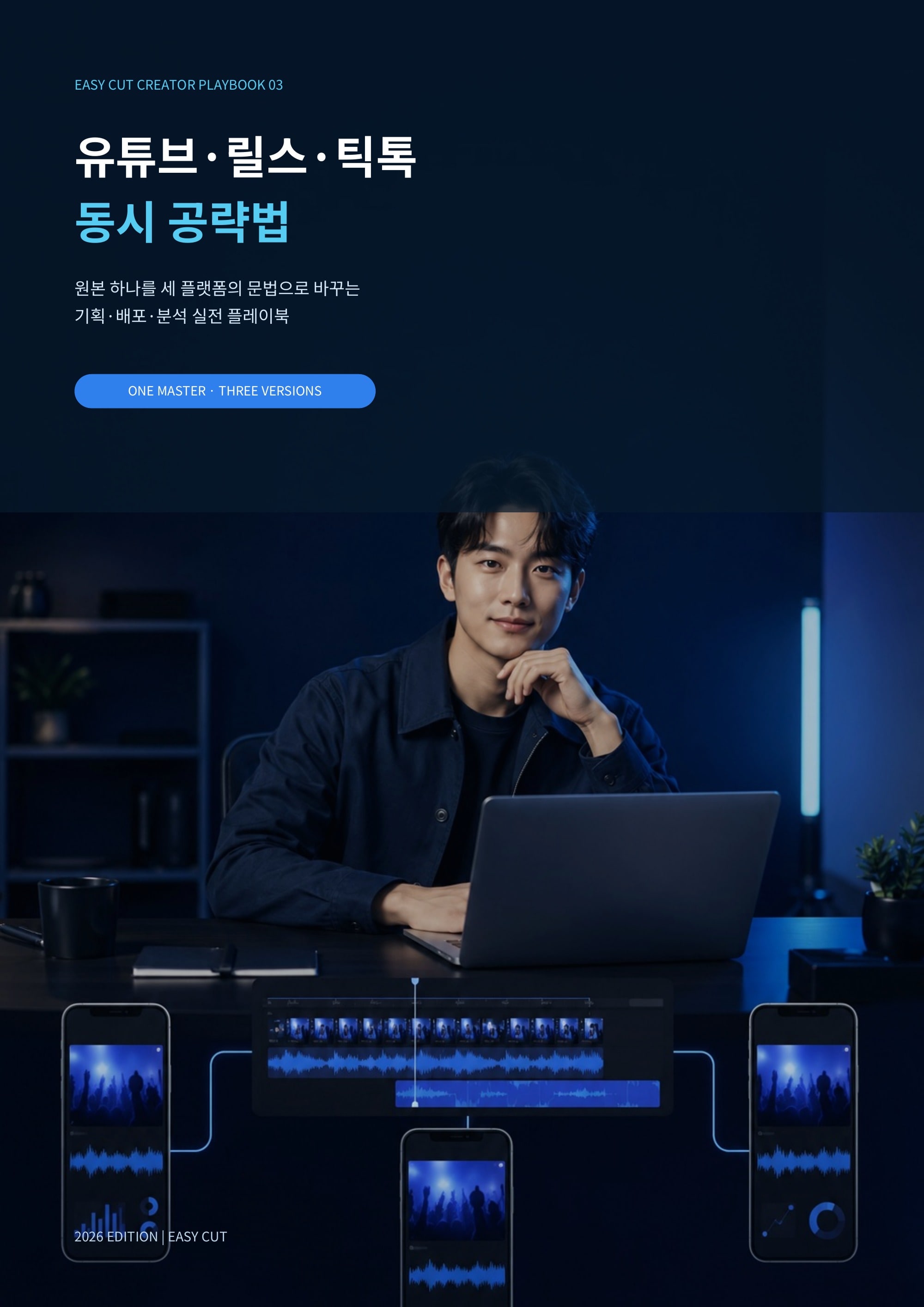 유튜브·릴스·틱톡 동시 공략법 표지