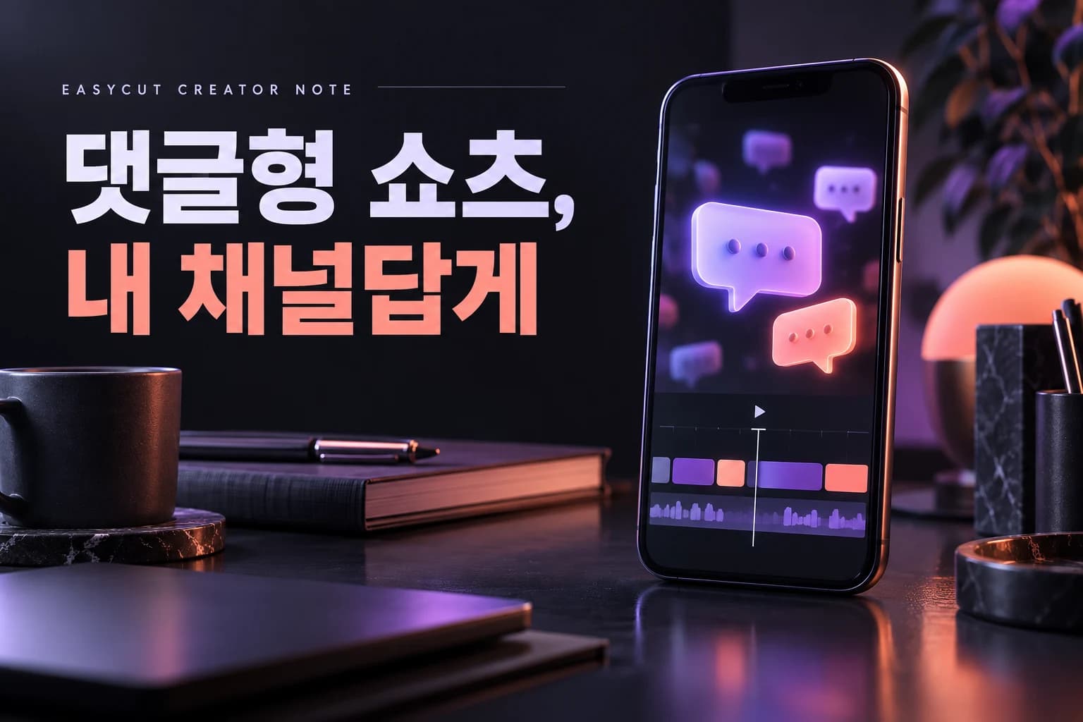 댓글형 쇼츠를 위한 연출 이미지. AI로 제작한 설명용 표지예요.