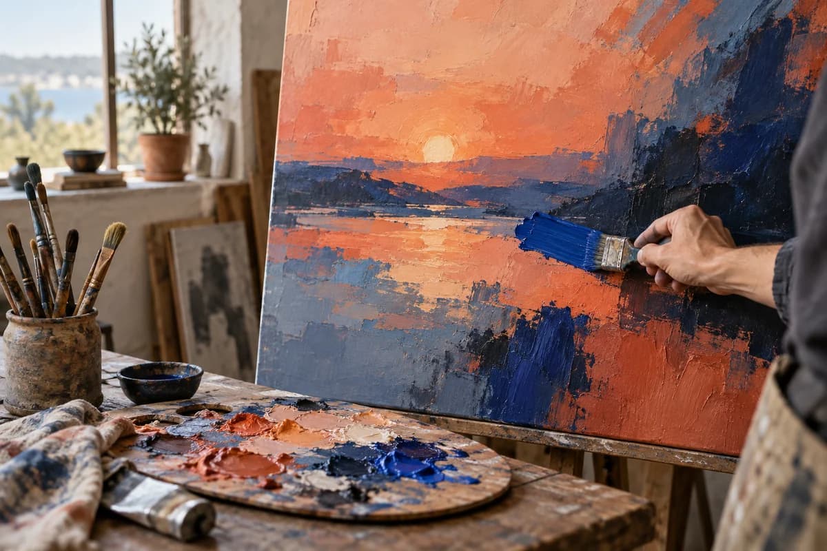 그림 과정 쇼츠, 완성까지 다 보여주지 않아도 되는 이유 — 주제 설명용 AI 이미지