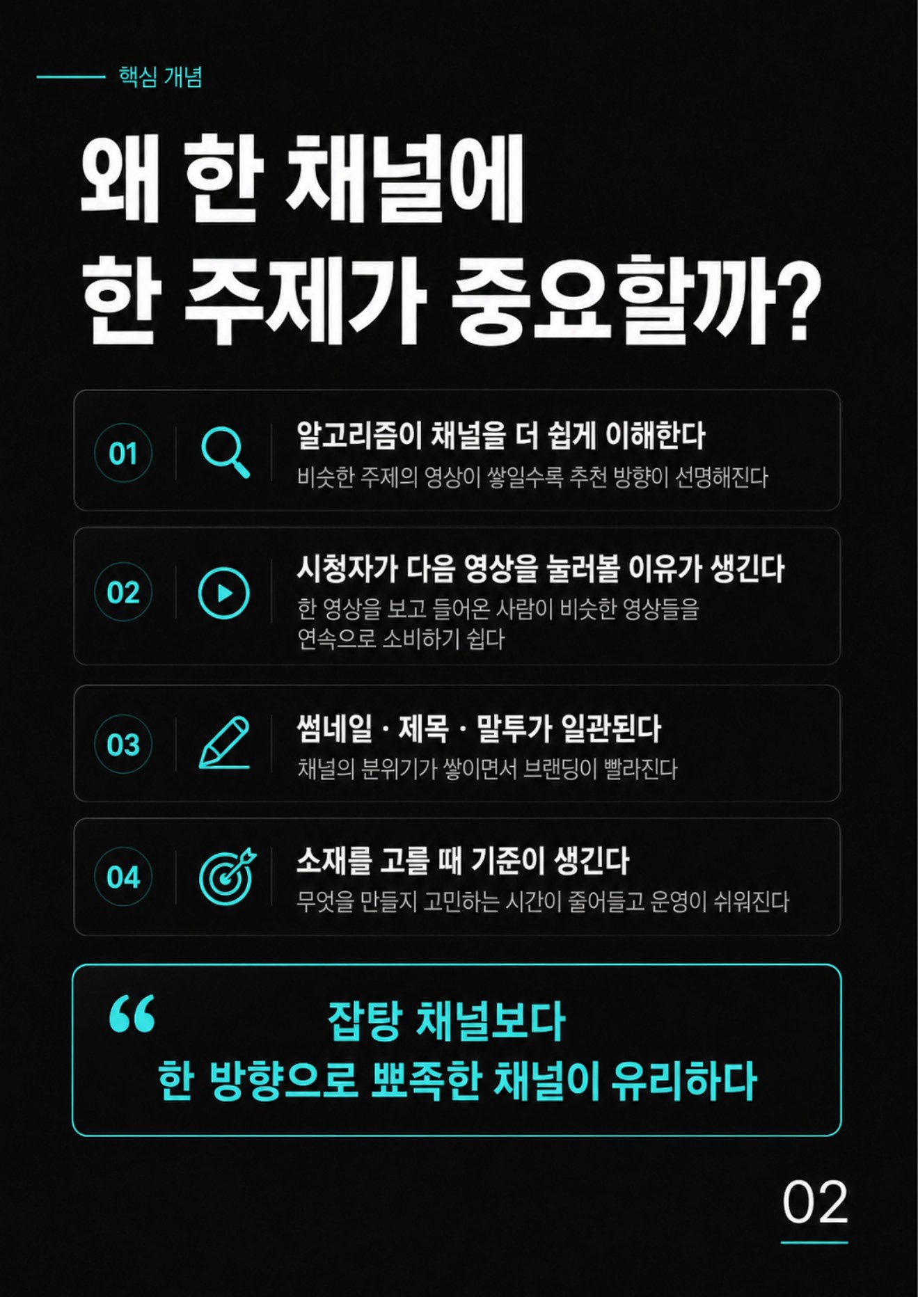 어떤 영상을 쇼츠로 만들어야 할까? 가이드북 2페이지