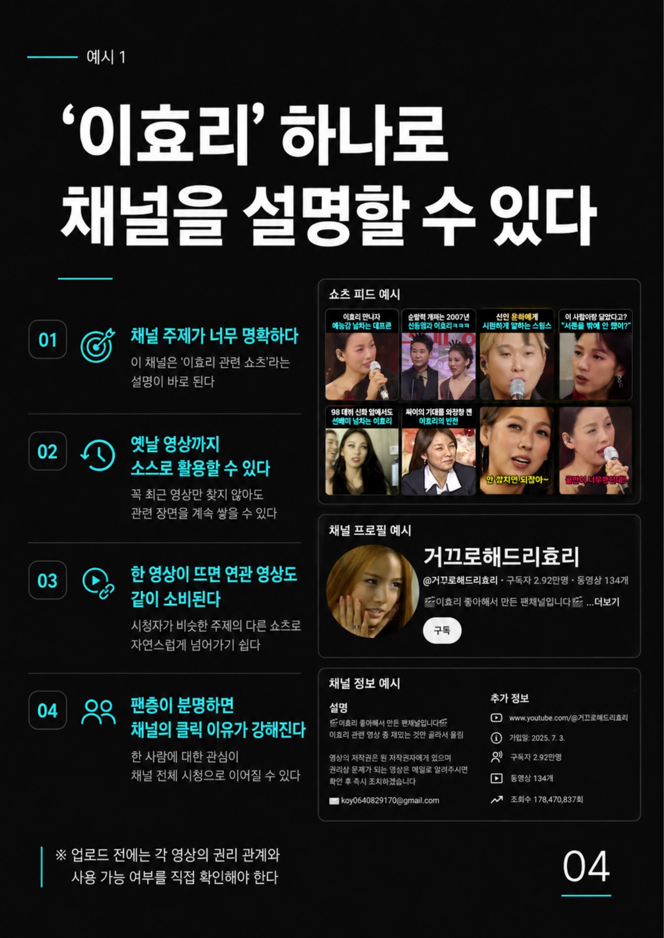 어떤 영상을 쇼츠로 만들어야 할까? 가이드북 4페이지